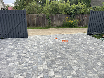 Тротуарная плитка Новый город Грей Stellard 60 мм